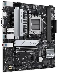 Материнська плата AM5 Asus PRIME B650M-K, B650, 2xDDR5, Int.Video (CPU), 4xSATA3, 2xM.2, 1xPCI-E 4.0 x16, 2xPCI-E 4.0 x1, Realtek 7.1, Realtek 2.5Gb, 6xUSB3.2/6xUSB2.0, VGA/HDMI, MicroATX - мініатюра 3