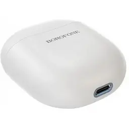 Бездротові навушники Borofone BE49 Serenity TWS Wireless BT Headset білі - мініатюра 2