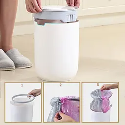 Відро для сміття JAH Waterproof сенсорне 8 л сіре (JAH6011 Grey) - мініатюра 15