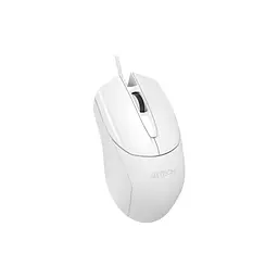 Мишка A4Tech OP-750S USB White (4711421003735) - мініатюра 2