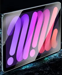 Захисне скло DK для Apple iPad mini 8.3" 6gen 2021 A2567/A2568 Full Glue (013318) - мініатюра 8
