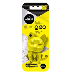 Ароматизатор в авто Aroma Car Geo Cat Polymer Vanilla Noire (5904224121525) - мініатюра 2