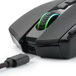 Комп'ютерна миша E-YOOSO X11 бездротова ігрова з акумулятором та підсвічуванням 2.4 gHz Black - мініатюра 5