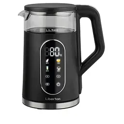 Електрочайник LEK-6836, Black, 2000W,1 LIBERTON teh0028645