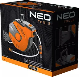 Котушка зі шлангом автоматична 20м+2м шланга 1/2" Neo Tools sad0001830 - мініатюра 9
