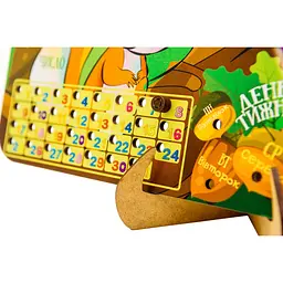 Пізнавальний дитячий календарик PuzzleOK Арт-14470 з підставкою - мініатюра 2