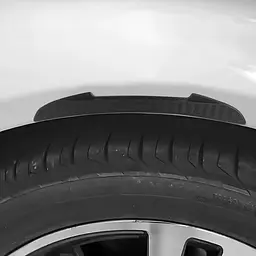 Захисні протиударні смуги Infiniti на краю дверей 16х147 мм Гума (наклейки) Чорний 4 шт - мініатюра 3