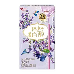 Бісквітні палички Glico Pejoy Lavender & Blueberry 48 г