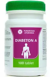 Діабетон А (Diabetone-A) 100 таблеток Punarvasu