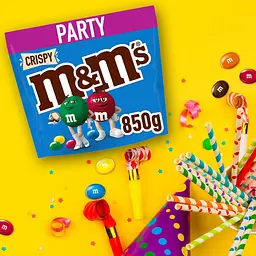 Драже M&M's Crispy Milk Chocolate Party 850 g - мініатюра 7