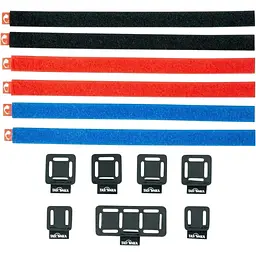 Стяжки-липучки Tatonka Loop Strap & Patch Set набір Multi Color (TAT-3218.001)