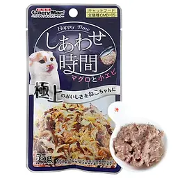 Консерва для котів CattyMan Tuna Bonito Shrimps тунець макрель креветки в желе вологий корм 55г