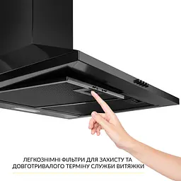 Витяжка купольна WEILOR WK 63 FBL - мініатюра 5