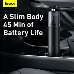 Автомобільний пилосос Baseus A3 Car Vacuum Cleaner 15000 pa чорний - мініатюра 8
