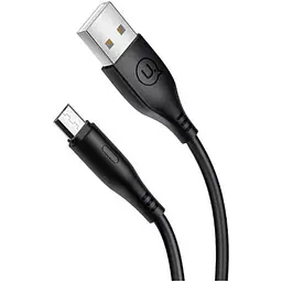 Кабель Usams U18 Round USB-A to Micro-USB 2A Black [66985] - мініатюра 2