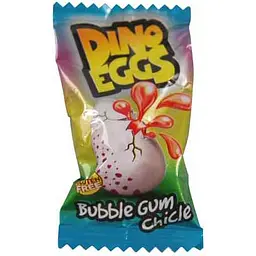 Блок жуйок Fini Dinoeggs Bubble Gum 200 шт - мініатюра 2