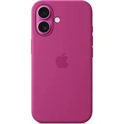 Чохол Apple Silicone Case with MagSafe для iPhone 16 Fuchsia (MYY53ZM/A) [116205] - мініатюра 3