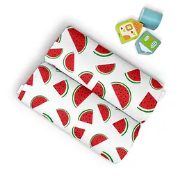 Пелюшки фланелеві Cosas Watermelon 80х100 см, червоні - мініатюра 3
