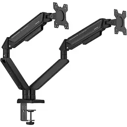 Кріплення для двох моніторів  Anda Seat Stealth PRO II Duo  17''-42'' настільне Black (AD-W-A9-2S-BB)