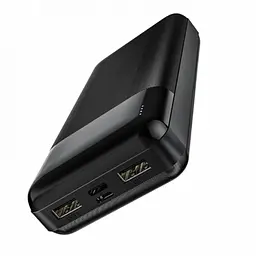 Зовнішній акумулятор Power bank HOCO J72A 20000mAh Повербанк для телефона / Павербанк Чорний - мініатюра 3