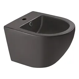 Біде підвісне Qtap Robin QT1355046FMB, Чорний матовий
