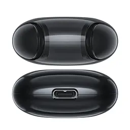 Навушники ACEFAST T9 Crystal (Air) color bluetooth earbuds Obsidian Black - мініатюра 4