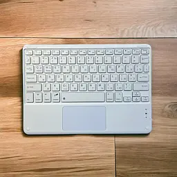 Бездротова клавіатура Primo KB01 Bluetooth з тачпадом White - мініатюра 7