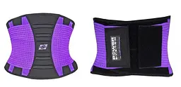 Пояс-корсет для поддержания спины Power System PS-6031 Waist Shaper Purple S/M - миниатюра 2