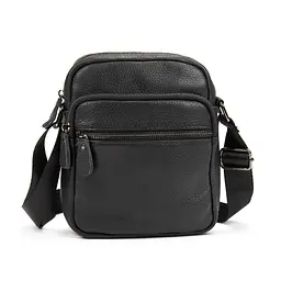 Шкіряний невеликий месенджер на два відділи Tiding Bag M56-2004A - мініатюра 5