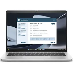 Ноутбук Dell Pro 14 Plus PB14255, 14 дюймів 1920 x 1200, AMD 220 6 C / 12 T, 3, 2 ГГц- 4, 9 ГГц, 3 МБ 16 МБ кеш- пам'яті, 16 ГБ LPDDR5X, 512 ГБ SSD, AMD Radeon, Windows 11 Pro