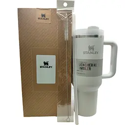 Термокухоль Stanley Quencher H2.0 Tumbler з неіржавкої сталі Білий 1,18 л KT6007895