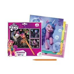 Набір гравюр My Little Pony Нове покоління Dodo від 5 років Чорний (TD-160-D-507)