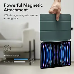 Магнітний чохол ESR Rebound, сумісний з iPad Pro 11 дюймів (2022/2021/2020, 4-е/3/2-е покоління), зручне магнітне кріплення - мініатюра 4