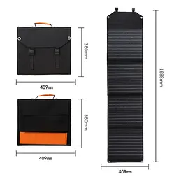 Портативний зарядний пристрій Suaoki сонячна панель LNTNE 100w - мініатюра 5