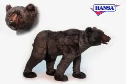 М'яка іграшка Hansa Ведмідь бурий Hansa, довжина 142 см