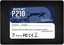 SSD 2,5 128GB Patriot P210 3D NAND 450/350MB/s