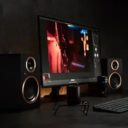 Повна активна мультимедійна акустика Argon Audio FENRIS Active 4 Black - мініатюра 2