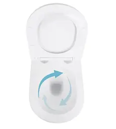 Набір Qtap Nest 4 в 1 підвісний унітаз Swan Ultra Quiet 520x360x320 + комплект інсталяції QT16335180W48182 - мініатюра 6