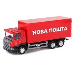 Автомодель дитяча Scania Нова Пошта TechnoDrive 250414U, масштаб 1:64