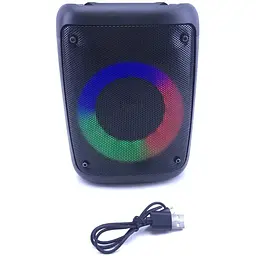 Музична портативна колонка Bluetooth AM-302 з LED - мініатюра 2