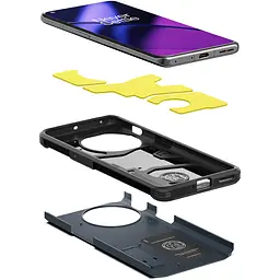 Чохол Spigen Tough Armor для OnePlus 11 Black [ACS05800] [80990] - мініатюра 2