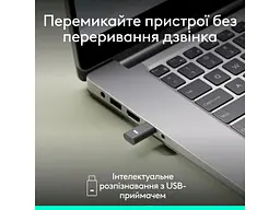 Навушники з мікрофоном Logitech Zone Wireless 2 ES Graphite (981-001493) - мініатюра 8