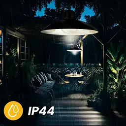 Подвійна підвісна люстра для саду, Lumiled Helia - мініатюра 9