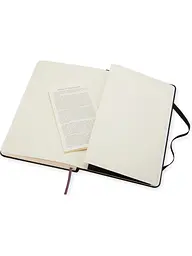 Записник Moleskine Classic середній, Лінійка Чорний (QP060) - мініатюра 5