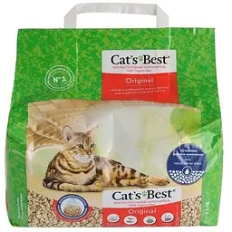 Наповнювач Cat’s Best Original для котячого туалету деревний 5 л/ 2.1 кг - мініатюра 3