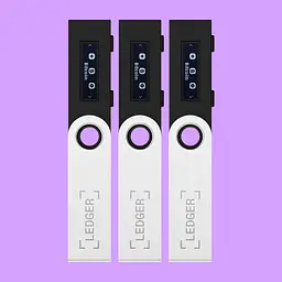 Набір криптогаманців Ledger Family Pack Nano S Matte Black - мініатюра 5