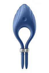 Ерекційне віброкільце-ласо Satisfyer Duelist Blue, 10 режимів, потужний мотор - мініатюра 3