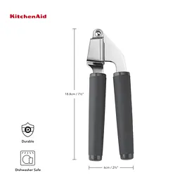 Прес для часнику KitchenAid Coreline сірий (KAS132OHCGG) - мініатюра 5
