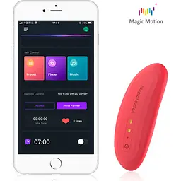 Смарт-вібратор у трусики Magic Motion Nyx Red - мініатюра 2