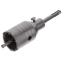 Свердлильна коронка по бетону SDS plus для перфоратора Intertool 50 мм